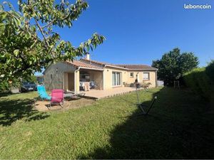 Charmante maison T4 de 100m² habitables sur terrain clos et arboré 839 m²