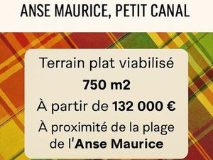 Terrain à vendre Petit Canal