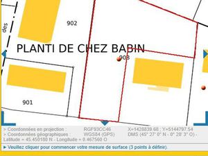 Terrain à batir locaux zone commerciale