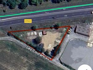Location local d'activité a Esvres Terrain 3000m2