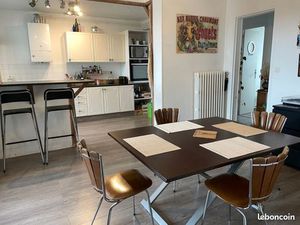 3 pièces de 55 m2 avec grand balcon