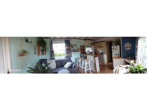 Mobil home et terrain