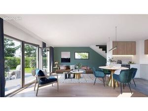 Maison T3 contemporaine avec jardin clôturé