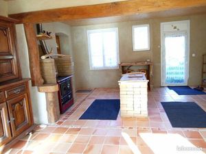 Maison écologique avec jardin