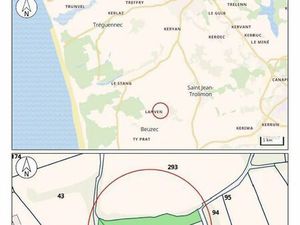 Terrain 8577 m² Saint-Jean-Trolimon