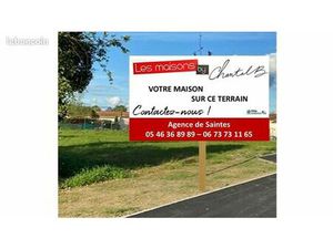Terrain 285 m² Saintes