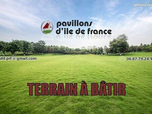 Terrain 1 036 m² Bornel