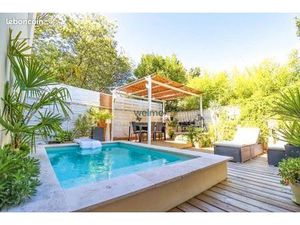 A vendre maison T3 bis avec jardin
