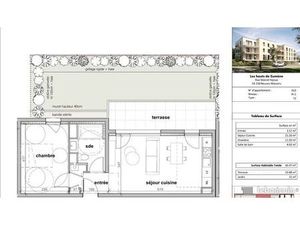Appartement - 2 pièces - Appartement - T2 de 40 m²