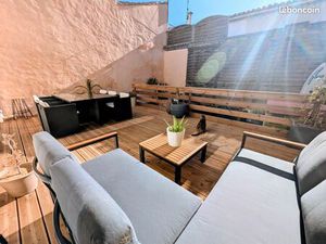 Maison 4 pièces avec extérieur et garage