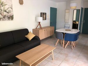 Loue t2 avec jardin dans residence de standing