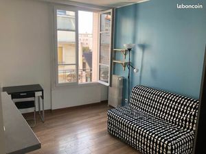 Loue studio meublé 21m² La Garenne Colombes (92) (les Vallées) calme et lumineux