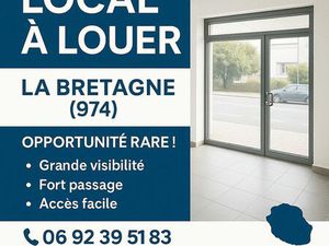 Local commercial disponible – la bretagne (974)
