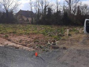 Terrain constructible viabilisé à vendre