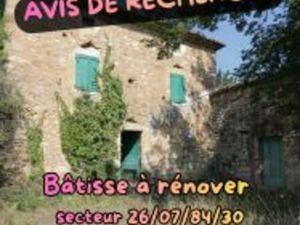 Recherche Bâtisse à rénover