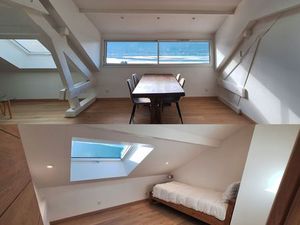 T3 entièrement rénové avec vue panoramique à 180° sur le lac d’Annecy