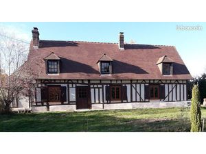 Jolie longère normande à colombages 80m2