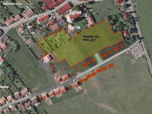 Terrain 1256 m² Sainte-Barbe