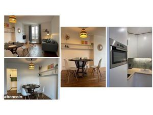 Appartement dernier étage 3 pièces 2 chambres tout équipé + wifi