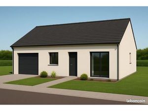 Maison neuve en cours de construction