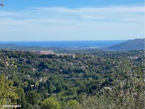 Terrain vue mer avec permis + mazet