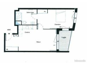 Appartement 2 pièces 48 m²