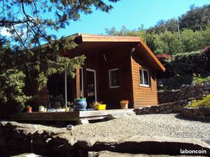 MAISON OSSATURE BOIS 2KM CERET 66400 de 60m2   piscine et dépendance sur 4500m2.0