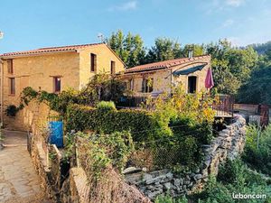 Vente maison de montagne avec jardinet