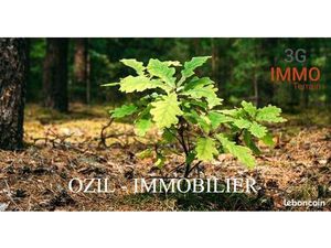 Terrain 1 064 m² Euzet