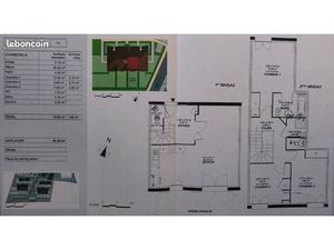 Appartement T4 Duplex+Terrasse+garage+cave