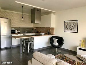 T2 46m2 meuble +terrasse - sans frais d agence