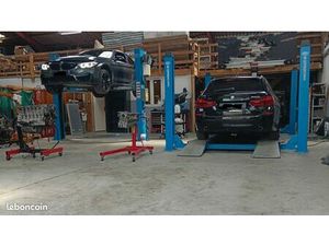 Garage de mécanique automobile