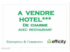 Fonds de commerce hôtel  restaurant 740 m²