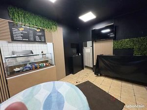 Fond de commerce restaurant rapide snack pizza