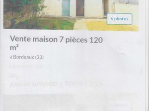 Vente maison avec jardin 177 m2