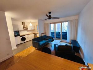 Appartement meublé 60m² balcon parking