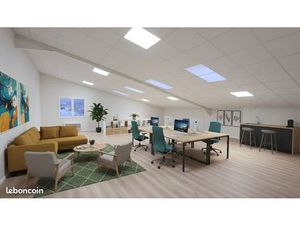 Grand bureau 79m² Bourgoin