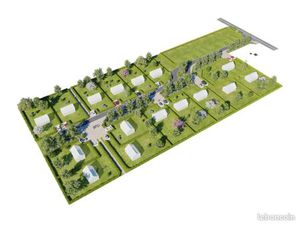 Terrain 900 m² Manneville Sur Risle