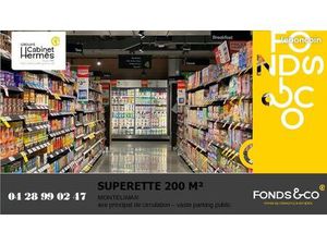 Fonds de commerce épicerie 193 m²
