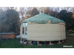 Yourte neuve 40m2 avec plancher isolé