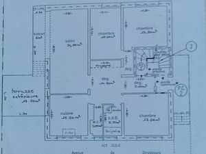 Appartement T5 130m2 dans maison individuelle à Metz grigy