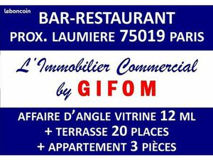 Bar-restaurant 140 m² Paris