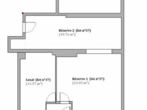 Local commercial axe principal Le Raincy