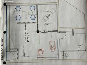 Projet Espace coworking Beauté et Coiffure - Quartier St Martin du Touch (31300)