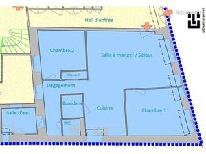 Très joli Appartement T3 de 75 54m² au RDC avec entrée sécurisée dans résidence  spacieux 