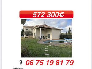 Villa contemporaine avec piscine de 2007 en TBE