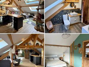 Maison cocooning plein pied & logement à l’étage