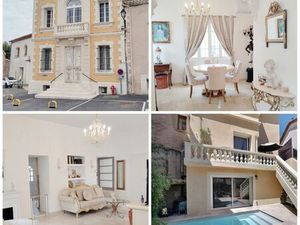 ? Nebian 25 mn Montpellier Superbe Maison de maître avec terrasse 199000 euros + Apparteme