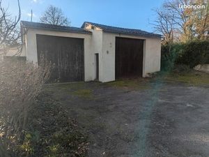 Terrain constructible avec grand garage