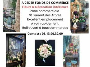 Fonds de commerce à céder avec stock